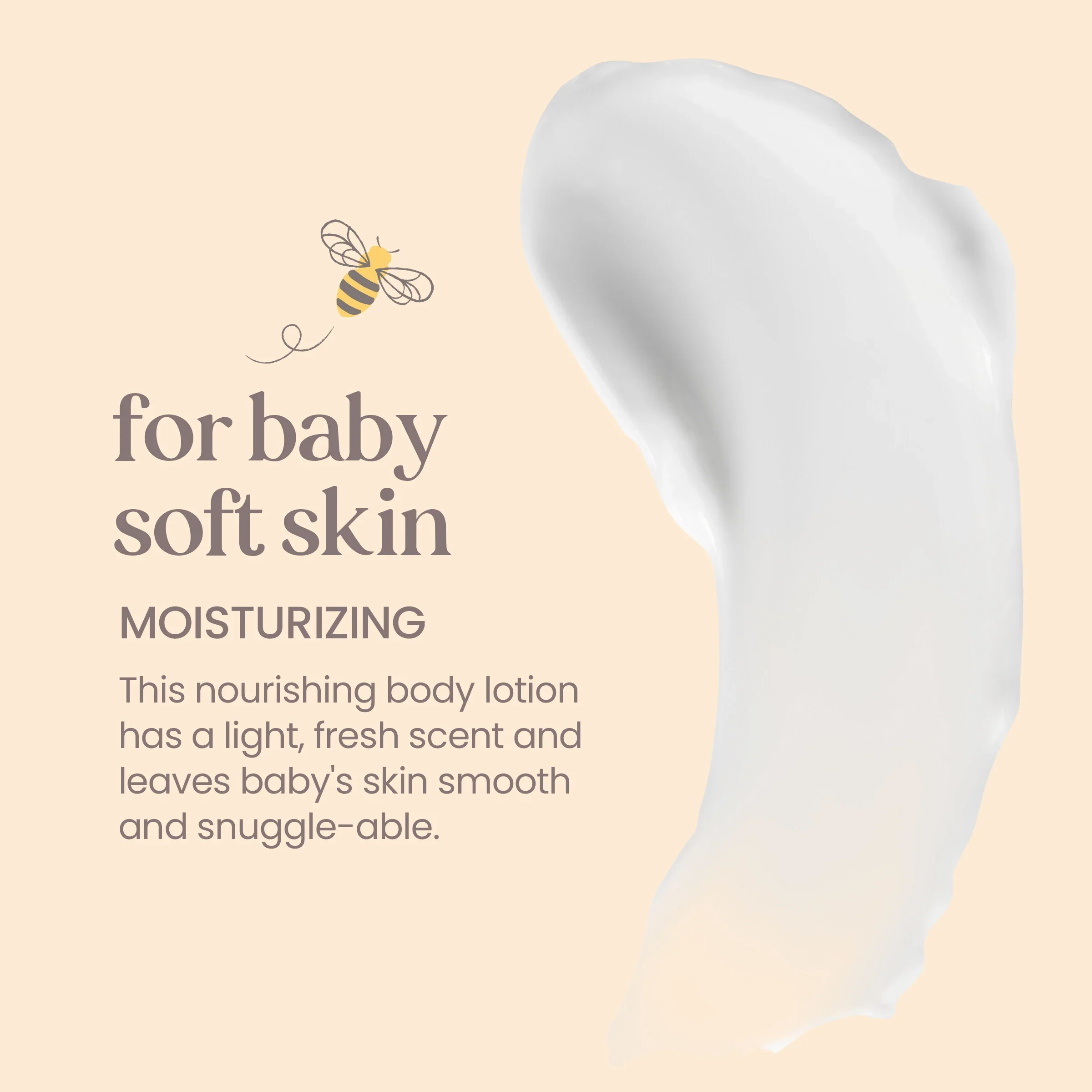 Burt's Bees Baby Nourishing Lotion - Original - Image 3