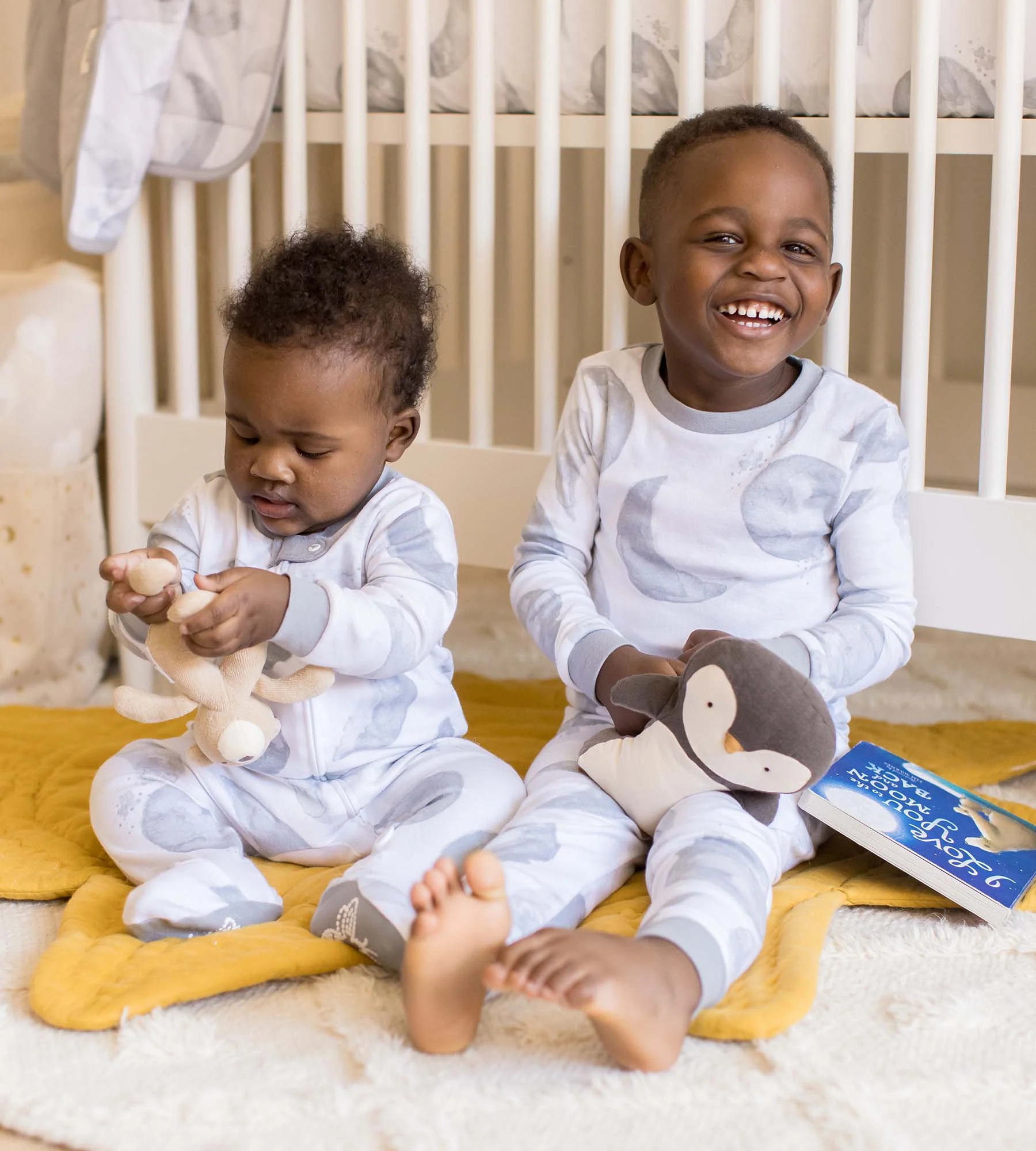 Hello Moon Organic Cotton Two-Piece Pajamas - Image 4