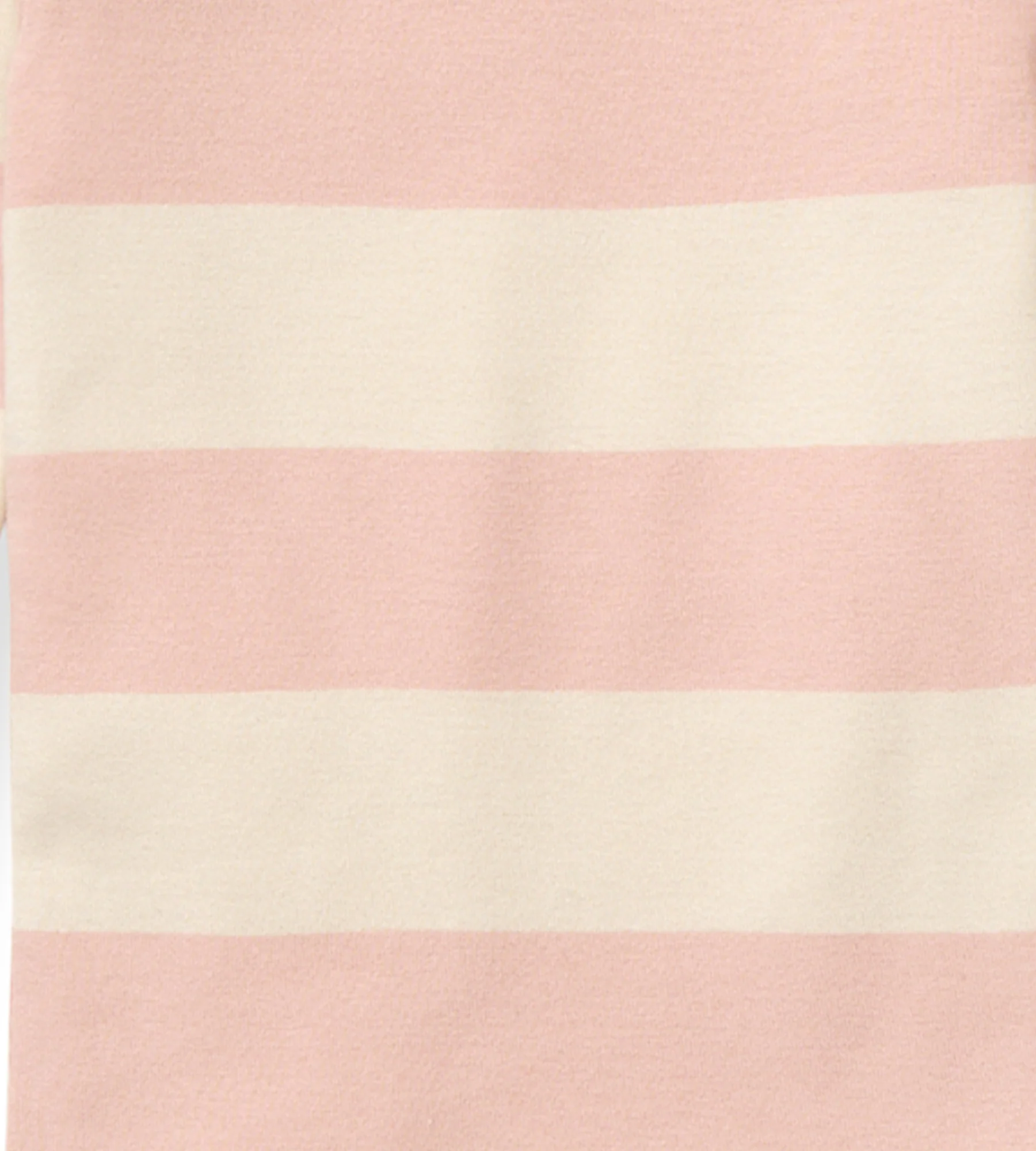 Rugby Stripe Organic Cotton Two-Piece Pajamas - Pink Sand - Image 8