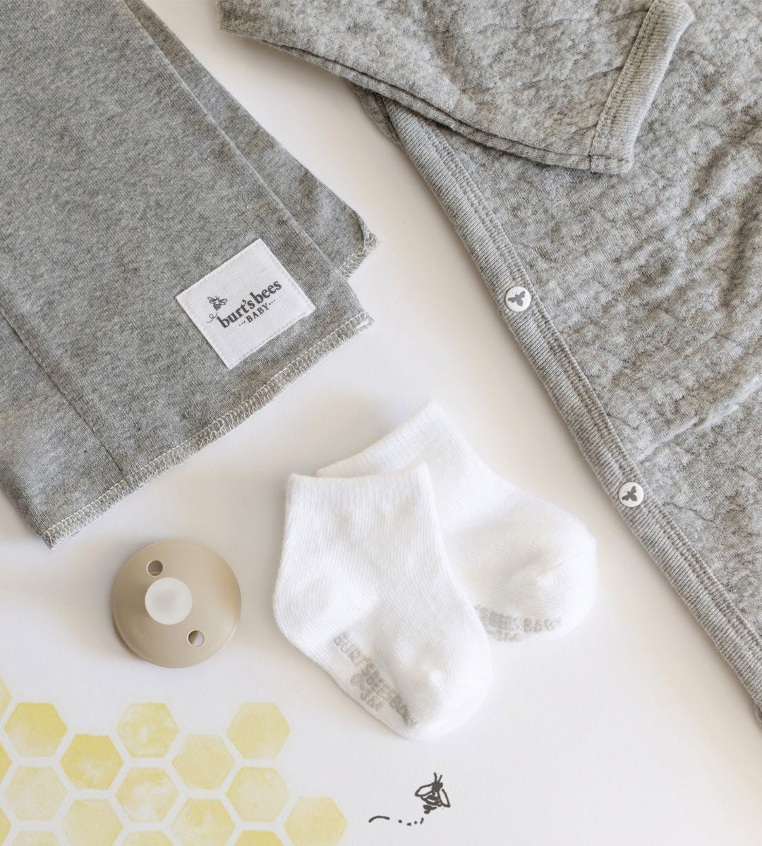 Solid Organic Cotton Toddler Crew Socks 6 Pack - Image 4